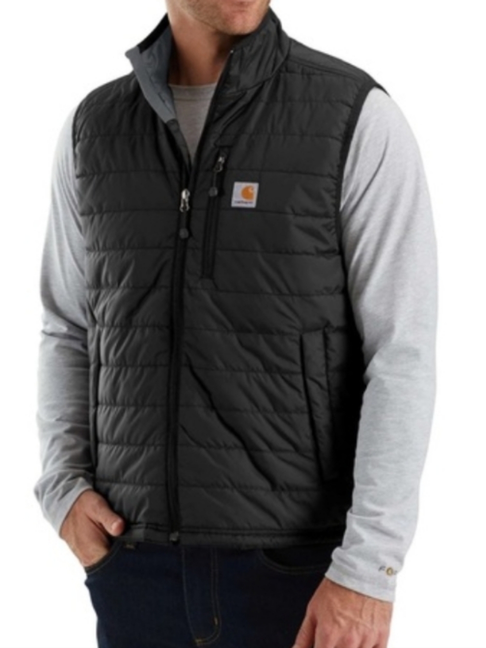 Carhartt Men’s Black Quilted Insulated Vest